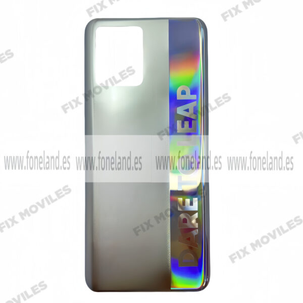 Tapa Trasera para Realme 8 4G Plata