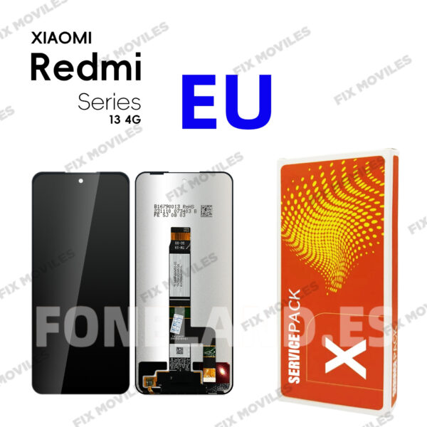 Pantalla Redmi 13 4G/5G // Poco M6 4G (2023) Sin Marco LCD+TACTIL Completo SERVICE PACK «EU»