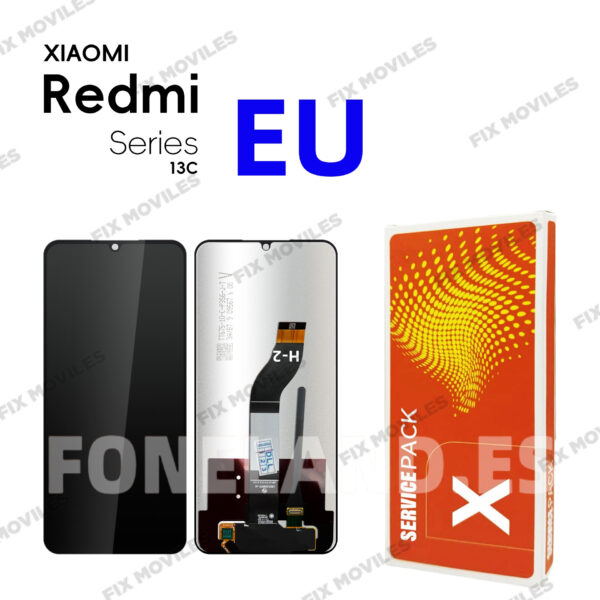 Pantalla Redmi 13C 4G/5G // Poco C65 4G (2023) Sin Marco LCD+TACTIL Completo SERVICE PACK «EU»