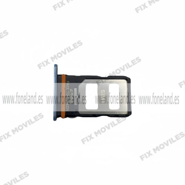 Bandeja de SIM para Redmi Note 12 Pro 5G Azul