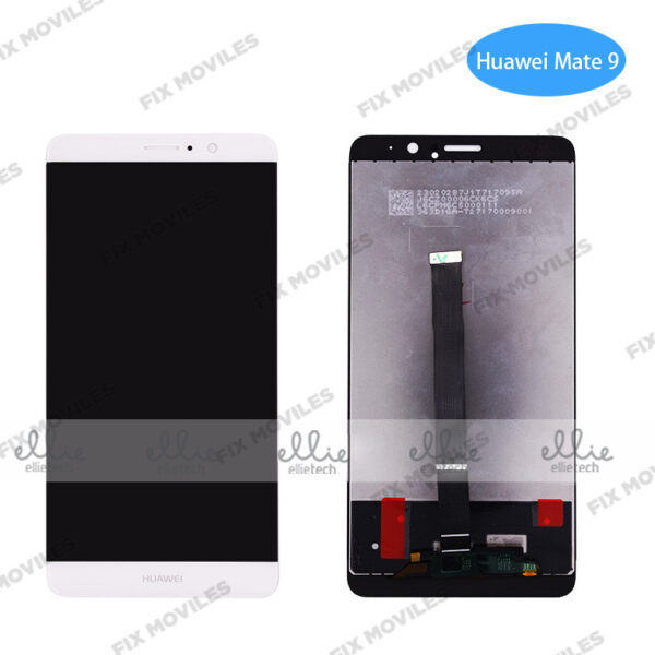 Original Reparada Pantalla Huawei Mate 9 Blanca Completa LCD+Tactil