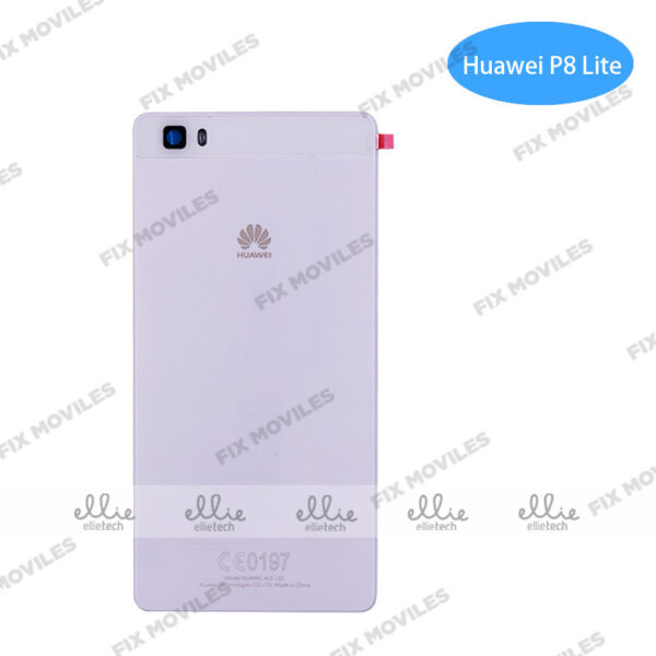 Tapa Trasera Huawei P8 Lite Blanca Con Lente