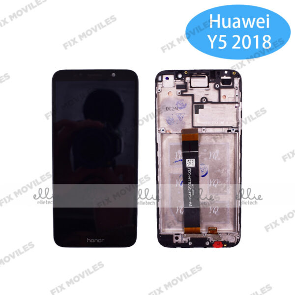 Original Pantalla Huawei Y5 2018 / HONOR 7S Negra con Marco Completa LCD+Tactil