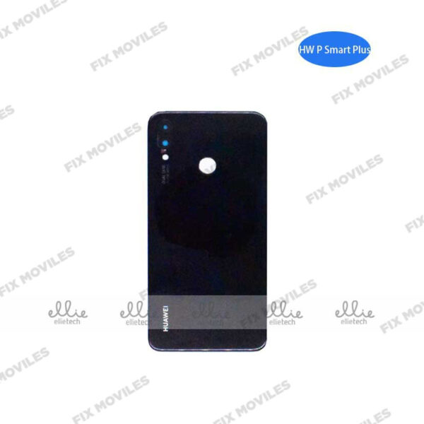 Tapa Trasera Huawei P Smart Plus Negra Con Lente