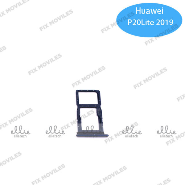 Bandeja de SIM para Huawei P20 Lite 2019/ Nova 5i Azul