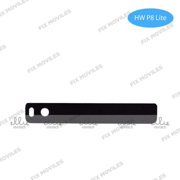 Lente Cristal Camara para Huawei P8 LITE con pegatina camara Negra