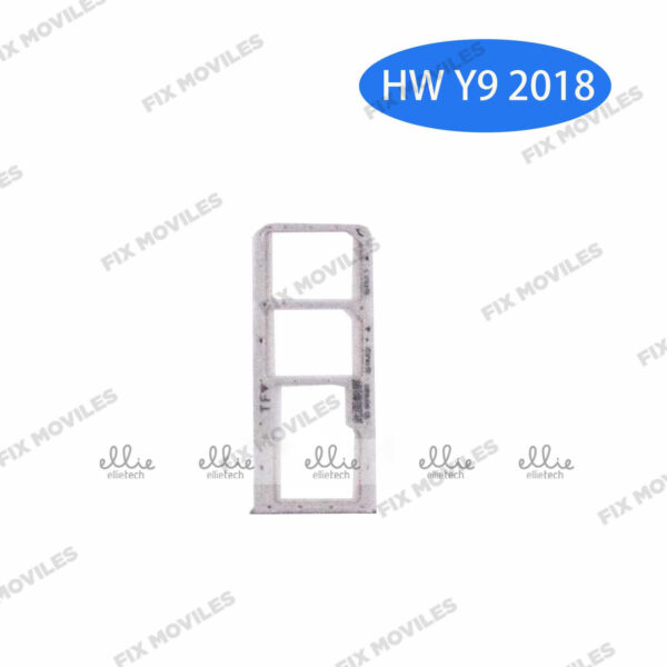 Bandeja de SIM para Huawei Y9 2018 Dorada