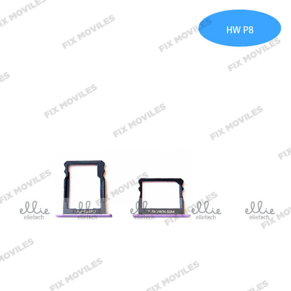 Bandeja de la Tarjeta SIM para Huawei P8 Lila
