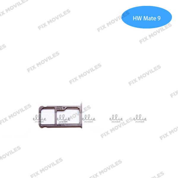 Bandeja de SIM para Huawei Mate 9 Plateada