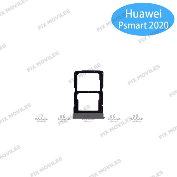Bandeja de SIM para Huawei P Smart 2020 Negro