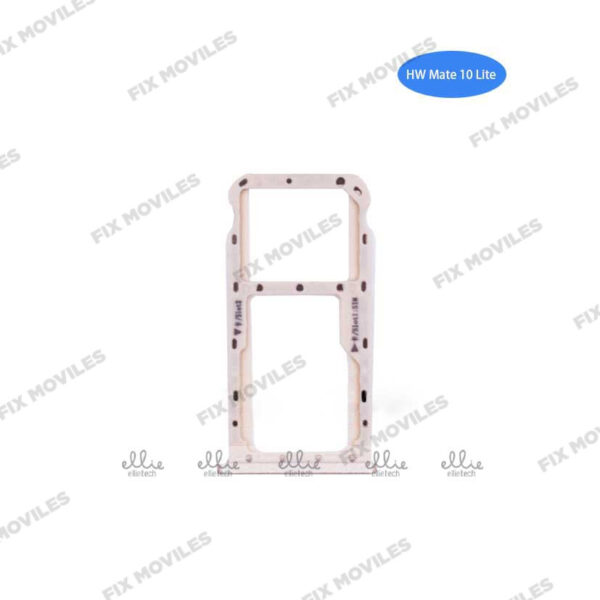 Bandeja de SIM para Huawei Mate 10 Lite Dorada
