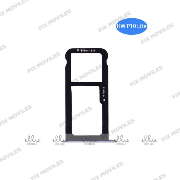 Bandeja de SIM para Huawei P10 Lite Negra