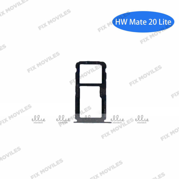 Bandeja de la Tarjeta SIM para Huawei Mate 20 Lite Negra