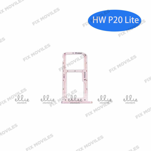 Bandeja de SIM para Huawei P20 Lite Rosa