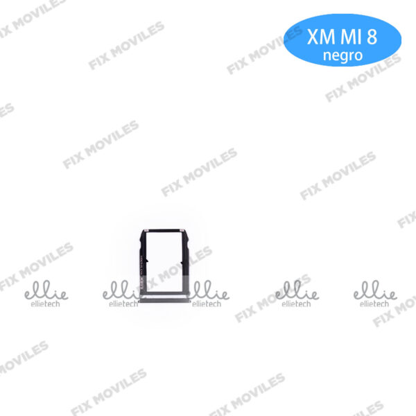 Bandeja de SIM para Xiaomi Mi 8 Negra