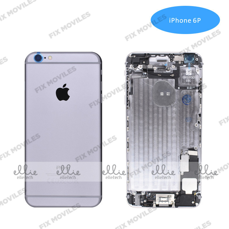 Carcasa Chasis Tapa Con Recambio iPhone 6 Plus Negra Carcasa Chasis Tapa Con Recambio iPhone 6 Plus Negra - Image 1