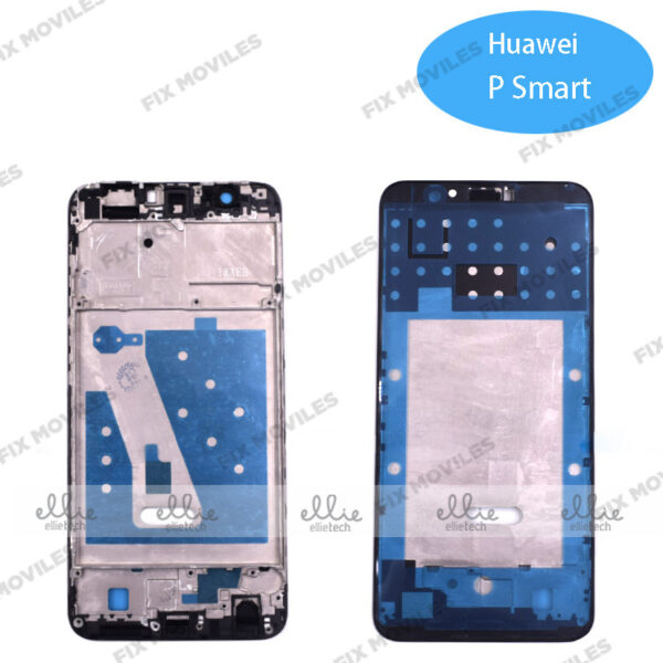 Carcasa intermedia para Huawei P Smart/Enjoy 7S Negro