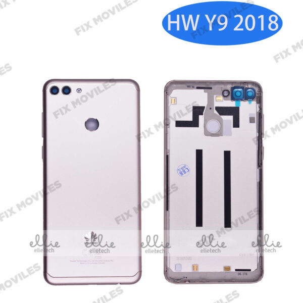 Tapa Trasera Huawei Enjoy 8 Plus/Y9 2018 Dorada Con Lente