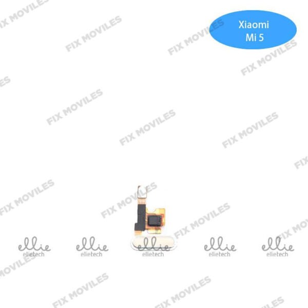 Lector de Huella para Xiaomi Mi 5 Dorado