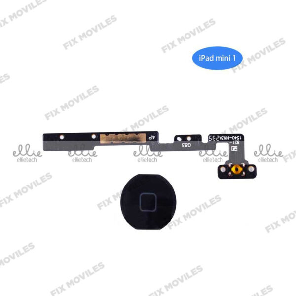 Cable Flex de Home para iPad Mini 1 A1432 A1454 A1455 Negro
