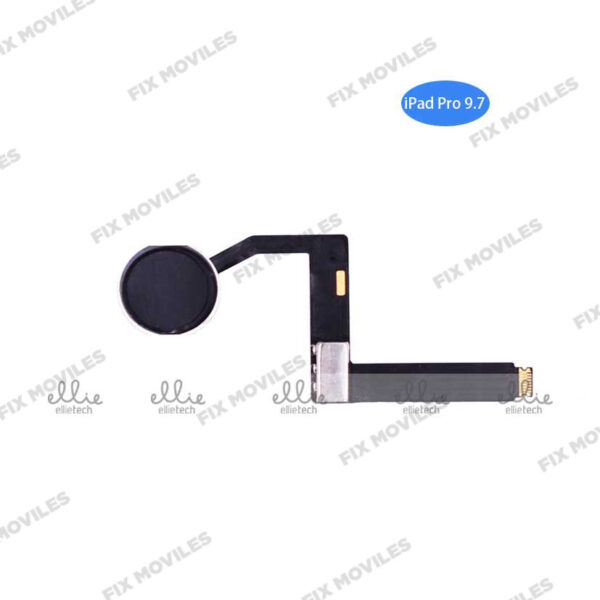 Cable Flex Con Lector de Huella para iPad Pro 9.7 A1673 A1674 A1675 Negro