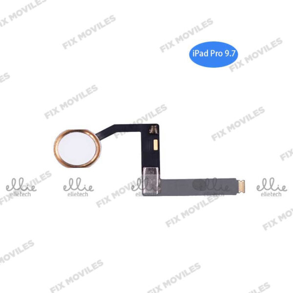 Cable Flex Con Lector de Huella para iPad Pro 9.7 A1673 A1674 A1675 Dorado