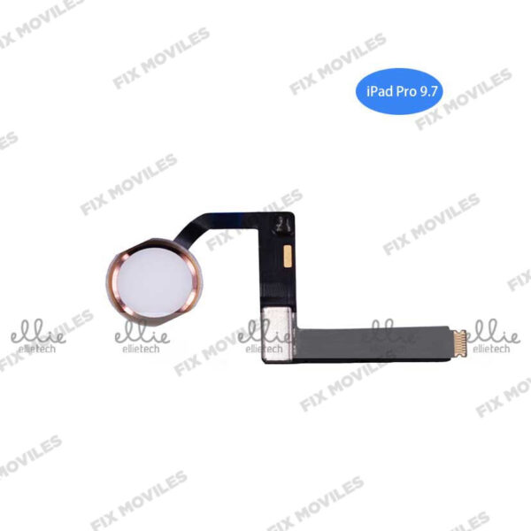 Cable Flex Con Lector de Huella para iPad Pro 9.7 A1673 A1674 A1675 Rosa