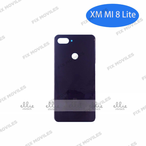 Tapa Trasera Xiaomi Mi 8 Lite Negra