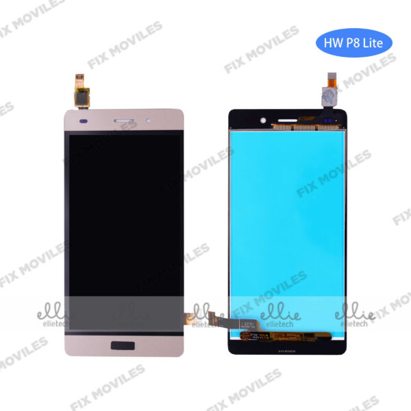Pantalla Huawei P8 Lite Dorada LCD+Tactil HY