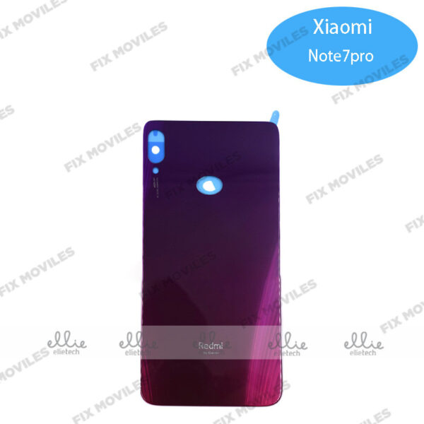 Tapa Trasera Xiaomi Redmi Note 7 Rojo Original
