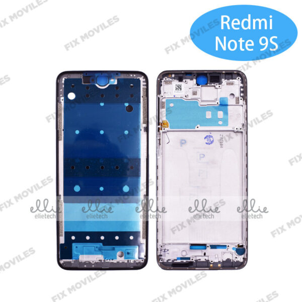 Carcasa Frontal(A) para Xiaomi Redmi Note 9S / Redmi Note 9 Pro Azul/Verde
