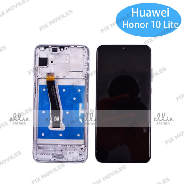Pantalla Huawei Honor 10 Lite Blanco con marco Completa LCD+Tactil