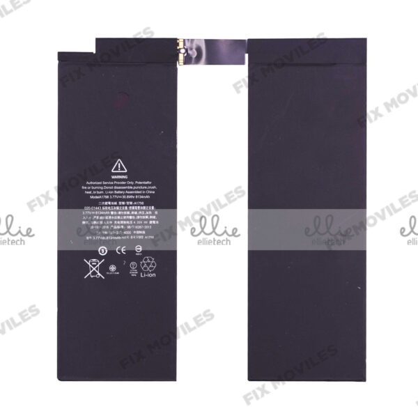 BaterÃ­a iPad Pro 10.5 A1701 A1709 A1852 de Reparacion Calidad AAA