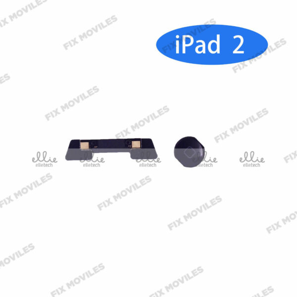 Cable Flex de Home para iPad 2 A1395 A1396 A1397 Negro