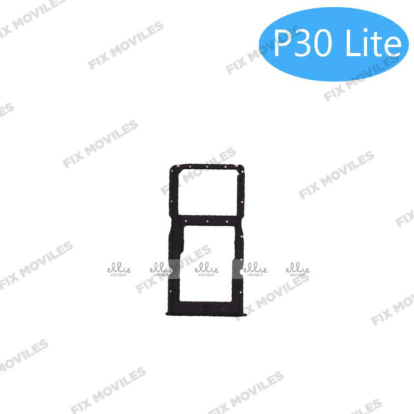 Bandeja de la Tarjeta SIM para Huawei P30 Lite Negra