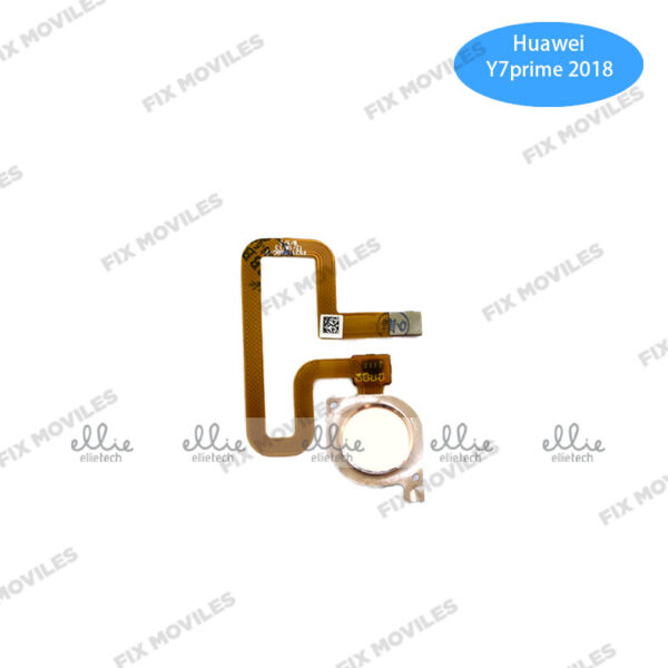 Flex de Lector de huella para Huawei Y7 Prime 2018 Rosa