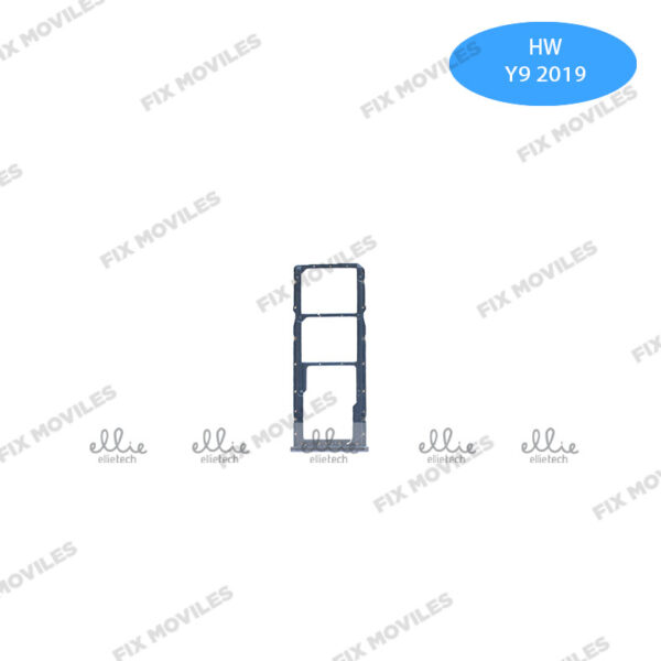 Bandeja de la Tarjeta SIM para Huawei Y9 2019 Azul