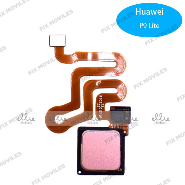 Lector de huella para Huawei P9/P9 Lite/P9 Plus Rosa
