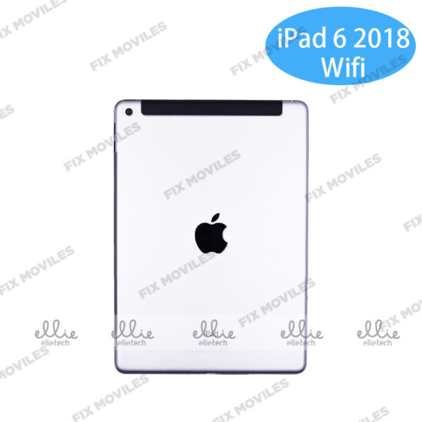 Tapa Trasera iPad 6 2018 / A1893 / A1954 Version WiFi Blanca