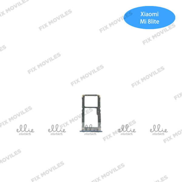 Bandeja de la Tarjeta SIM para Xiaomi Mi 8 Lite Azul