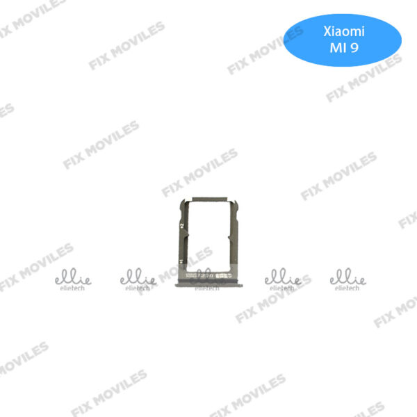 Bandeja de la Tarjeta SIM para Xiaomi Mi 9/ Mi 9SE Negro