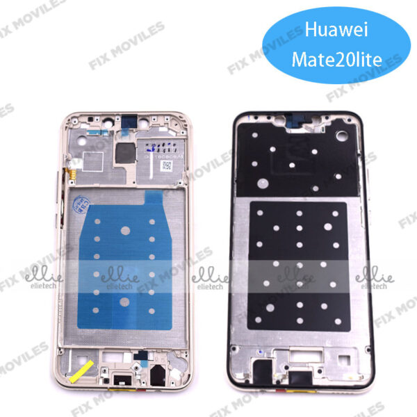 Carcasa intermedia para Huawei Mate 20 Lite Dorado Original