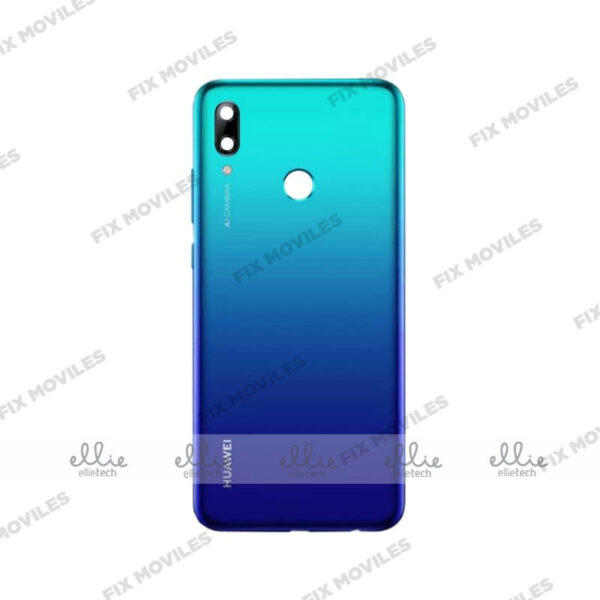 Tapa Trasera Huawei P SMART 2019 Azul Aurora Con Lente ORI