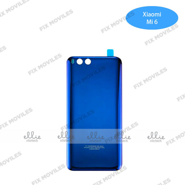 Tapa Trasera Xiaomi Mi 6 Azul
