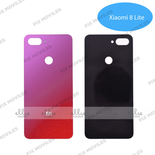 Tapa Trasera Xiaomi Mi 8 Lite Rojo