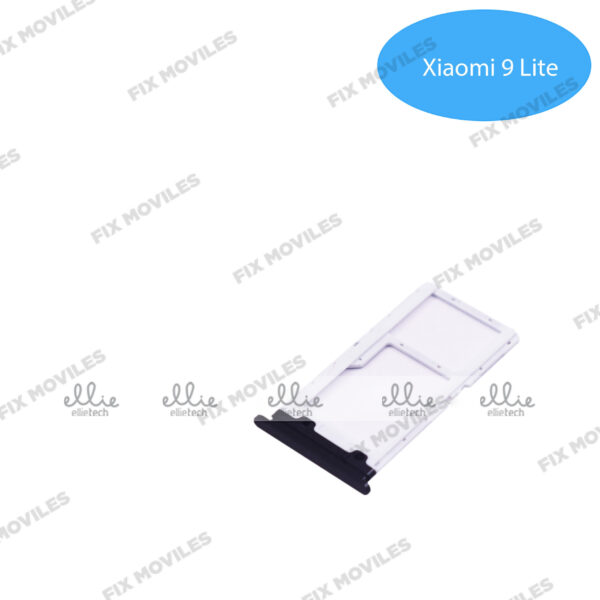 Bandeja de SIM para Xiaomi Mi 9 Lite / CC9 Negra
