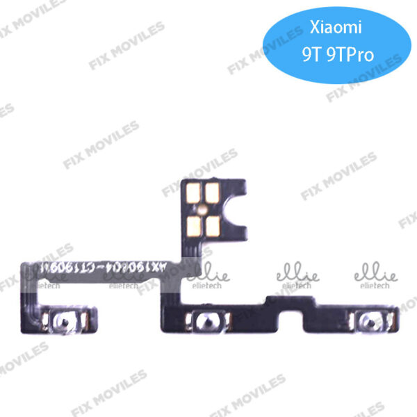 Flex de Encendido y Volumen Para Xiaomi Mi 9T/ Mi 9T Pro/ Redmi K20/ K20 Pro