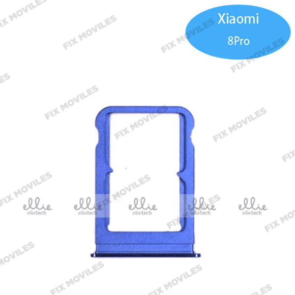 Bandeja de SIM para Xiaomi Mi 8 Pro Azul