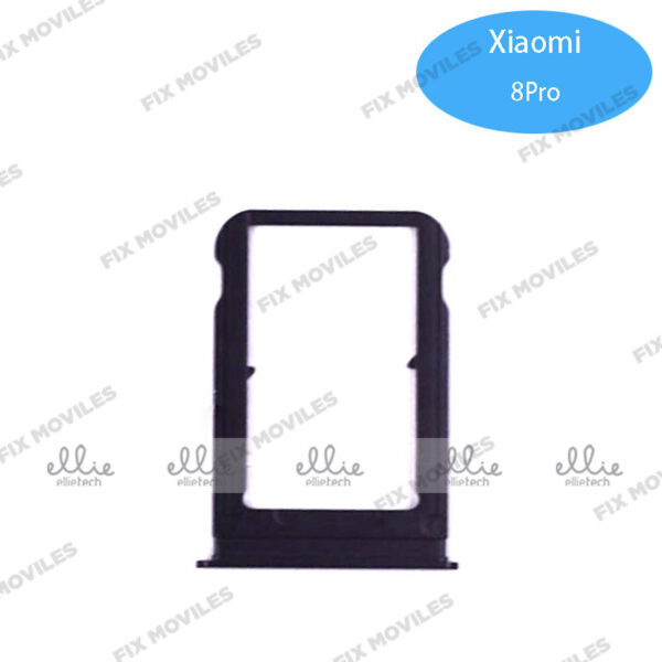 Bandeja de SIM para Xiaomi Mi 8 Pro Negra