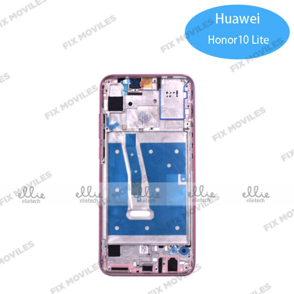 Carcasa Intermedia para Huawei Honor 10 Lite Rojo Original